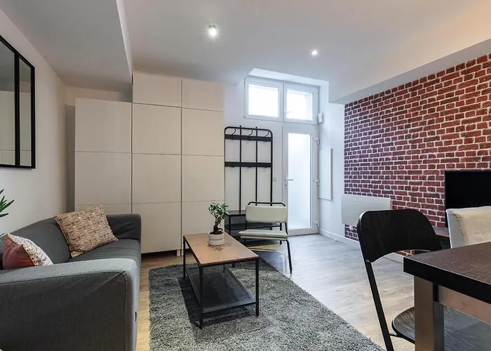 Apartmán Loft Magnan - Parking - Ideal Couples -beach -tram & Supermarkets - New & Confort-ac *