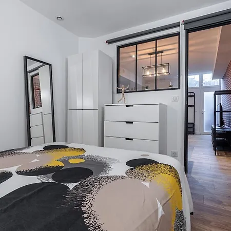 Loft Magnan - Parking - Ideal Couples -beach -tram & Supermarkets - New & Confort-ac نيس